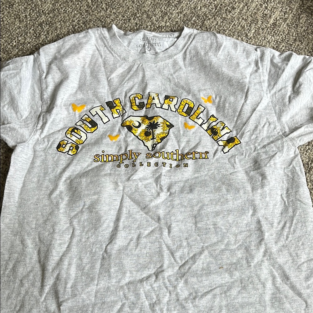 Simply Southern Gray South Carolina T-Shirt
